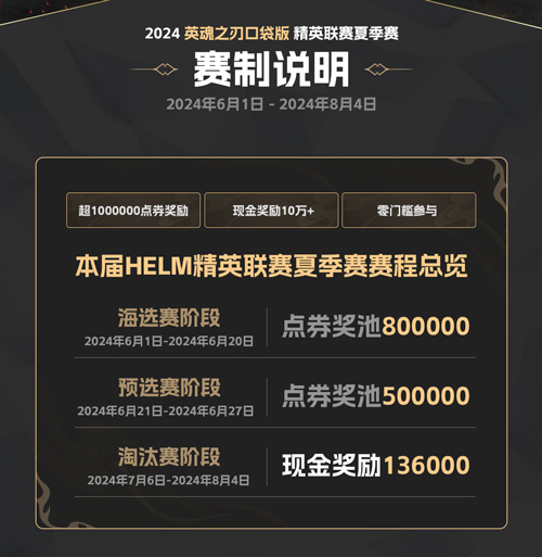 全服激战10万奖金！2024《英魂之刃口袋版》精英联赛盛大启幕！