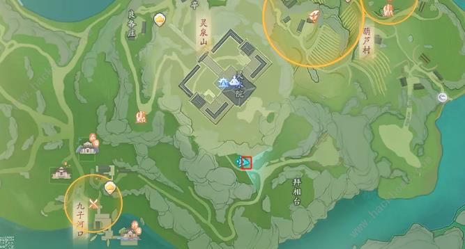 射雕手游最新藏宝地图