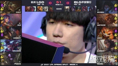 BLG以2:0完胜杭州LGD，LGD遭遇四连败困境